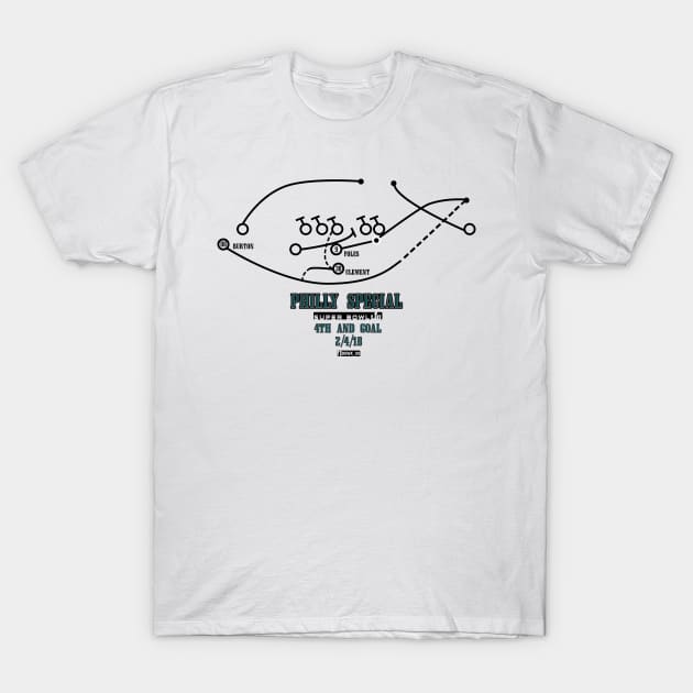 "Philly Special" White T-Shirt by DOWX_20